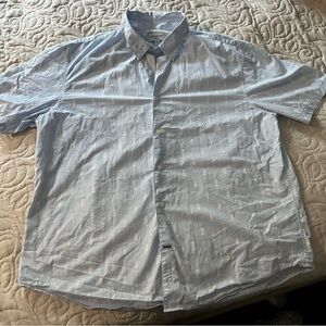 Club Monaco Slim Fit Button Down Shirt Size XL